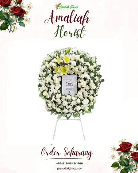 Krans Bunga Duka Udanawu